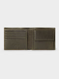 Osprey London green Compass coin wallet (British brand)