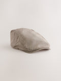 Dark natural flat cap, imported from the UK