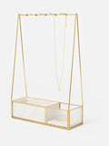 Oliver Bonas cream boucle jewellery stand - British product
