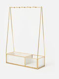 Oliver Bonas cream boucle jewellery stand - British product