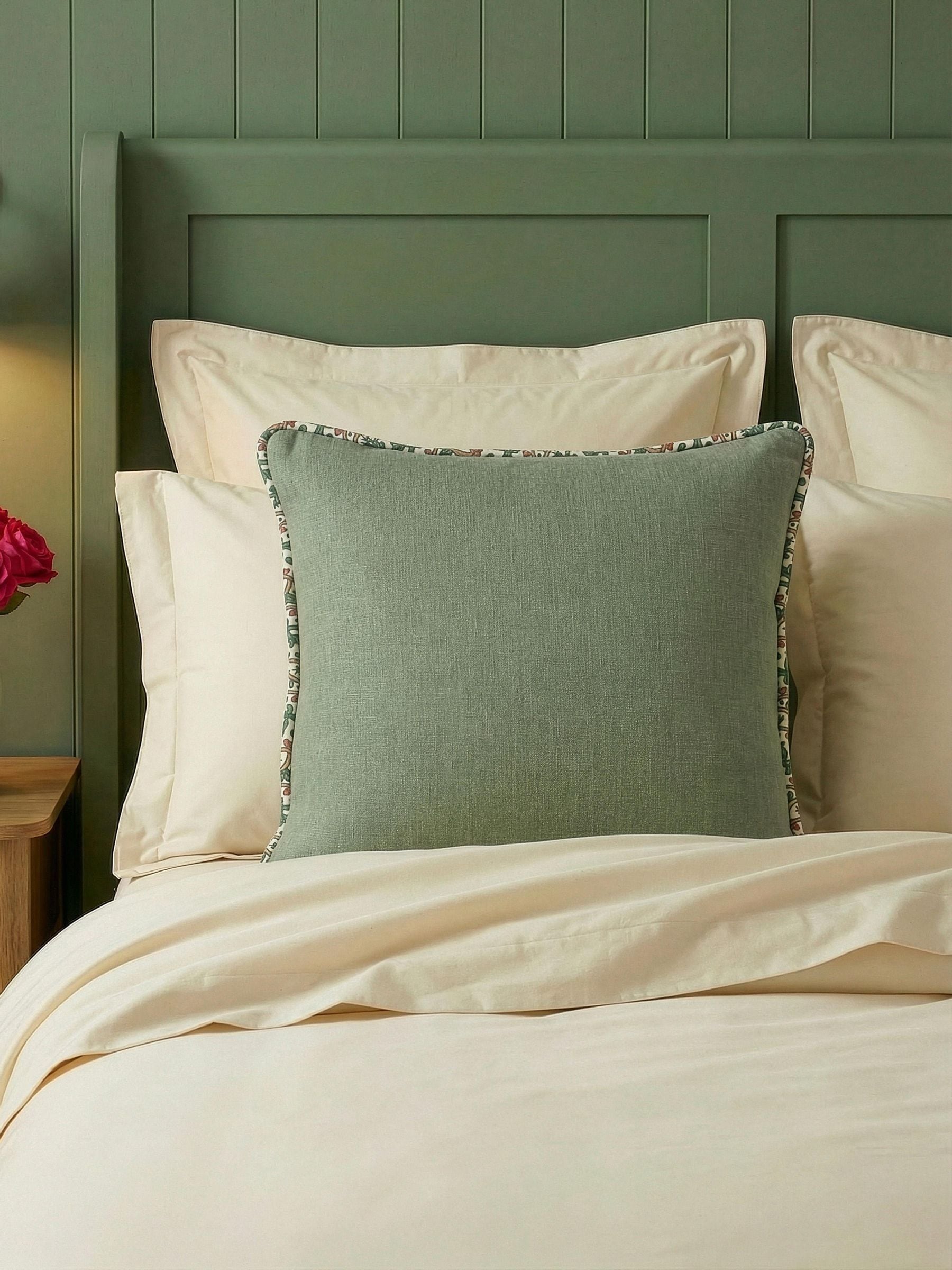 Esselle Home Natural Eden cushion 50x50cm (British brand)