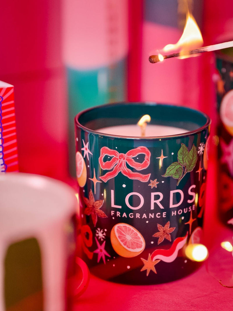 Lords Fragrance House Yala Winter candle 225g, imported from the UK