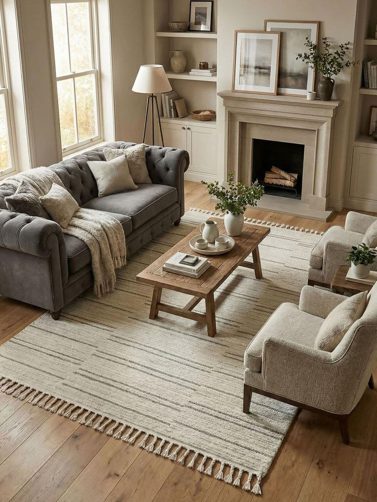 Esselle Home Arctic Vista rug 160x230 cm, imported from the UK