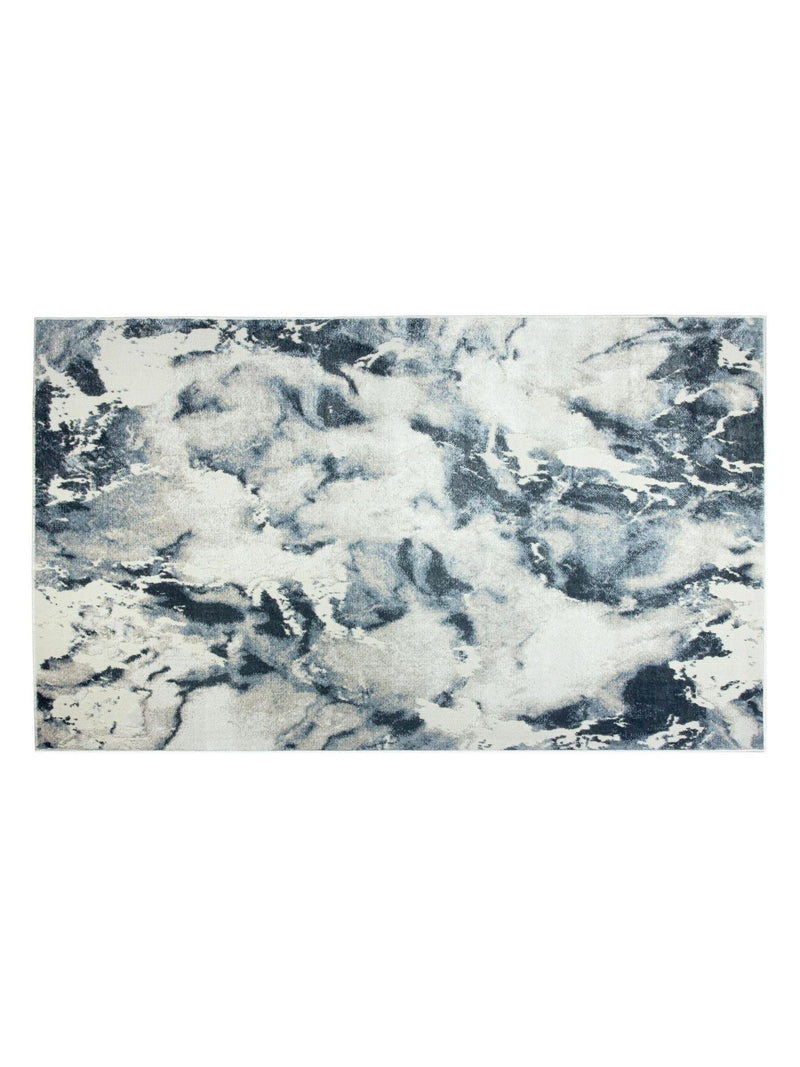 Arthouse Navy Muse Bahia Marble rug, imported from the UK