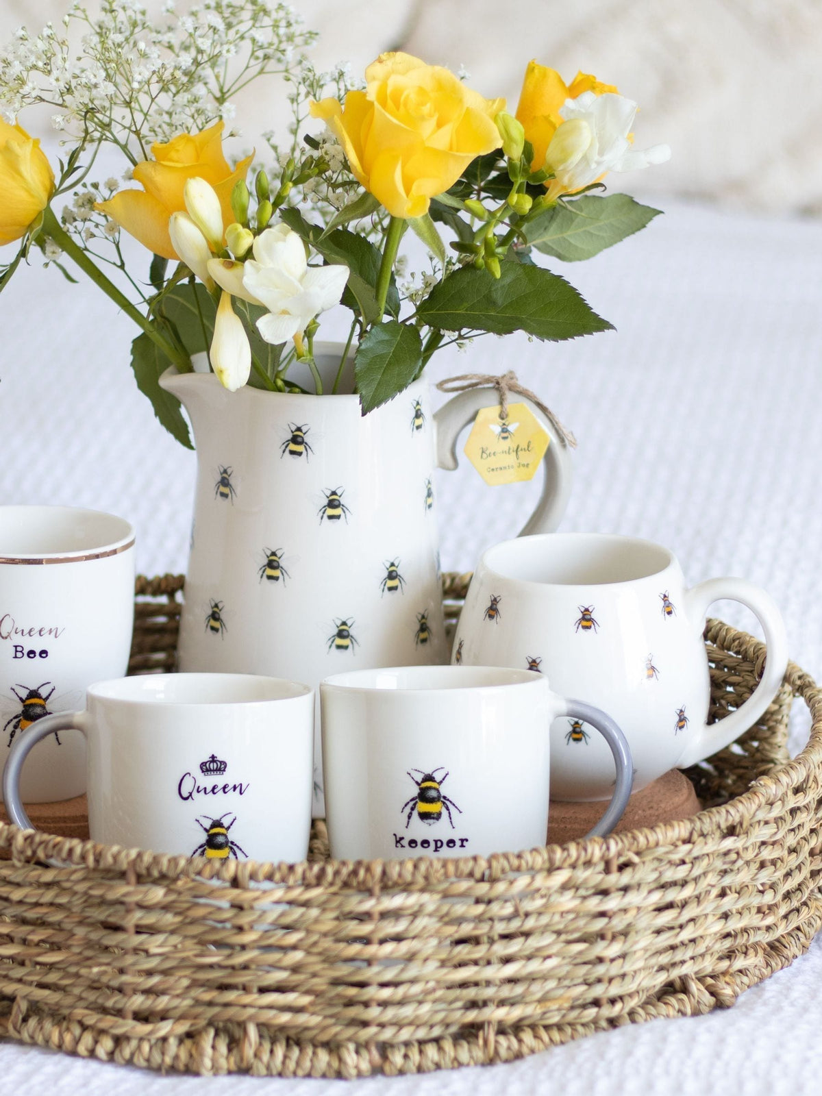 Something Different Queen Bee and Bee Keeper mug set, UK version