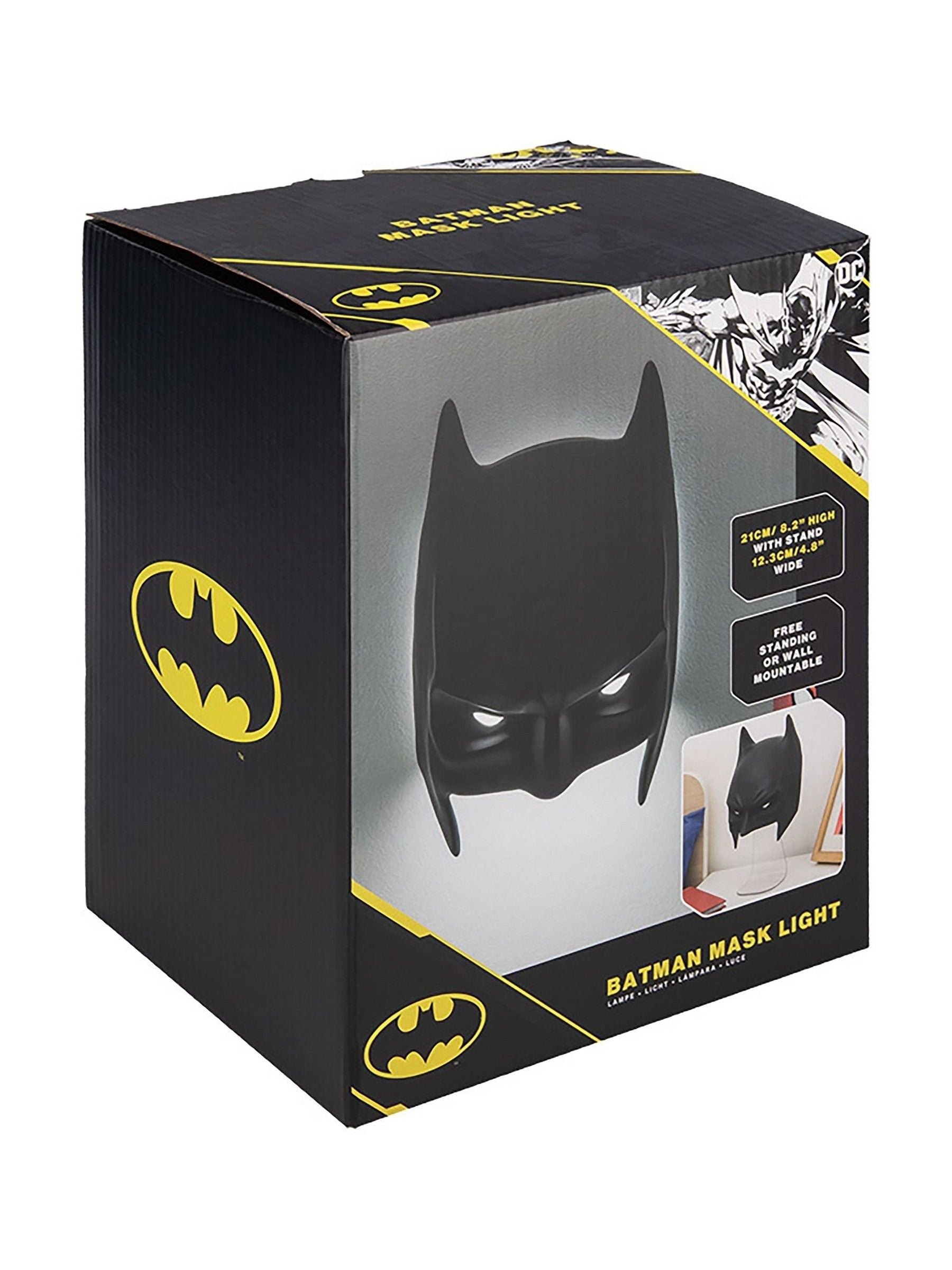 Batman black mask light 21cm decorative, UK version