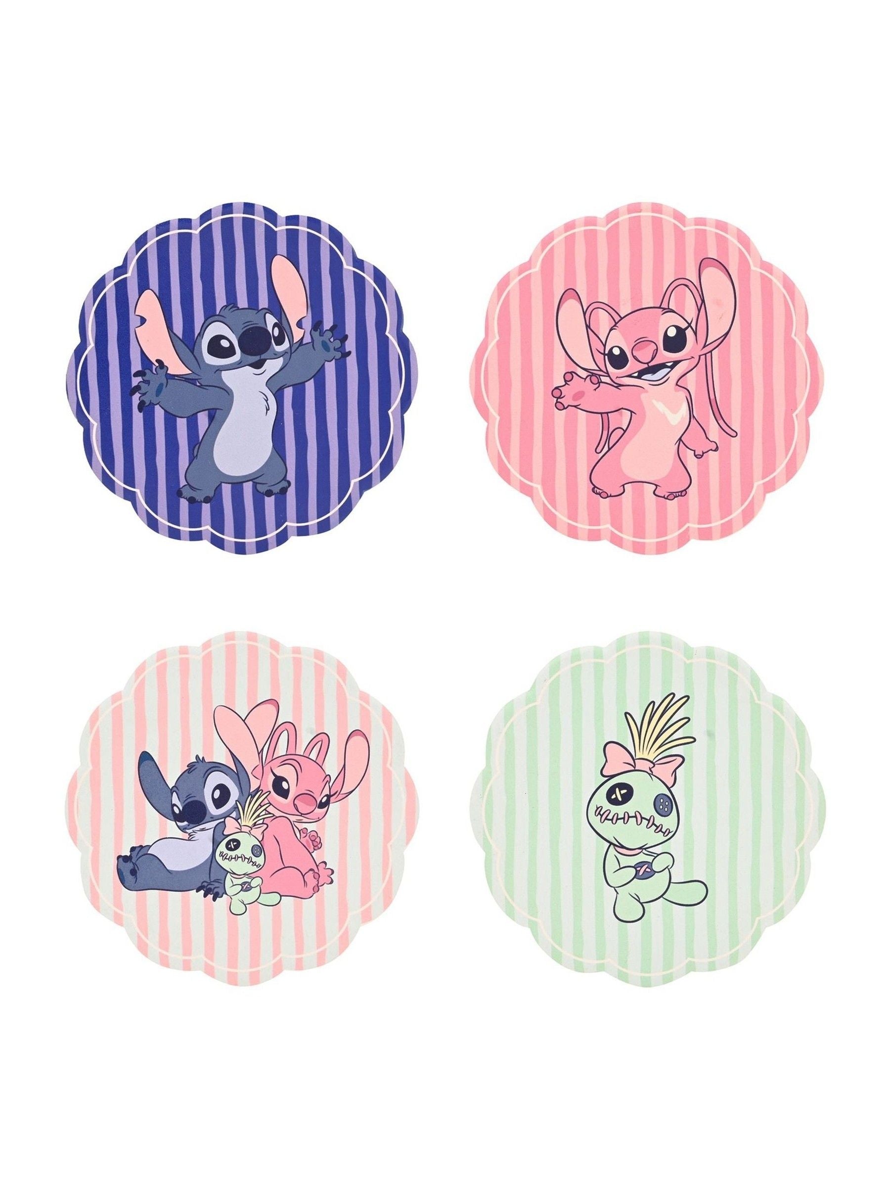 Widdop Disney Stitch ceramic coaster set of 4, imported from the UK
