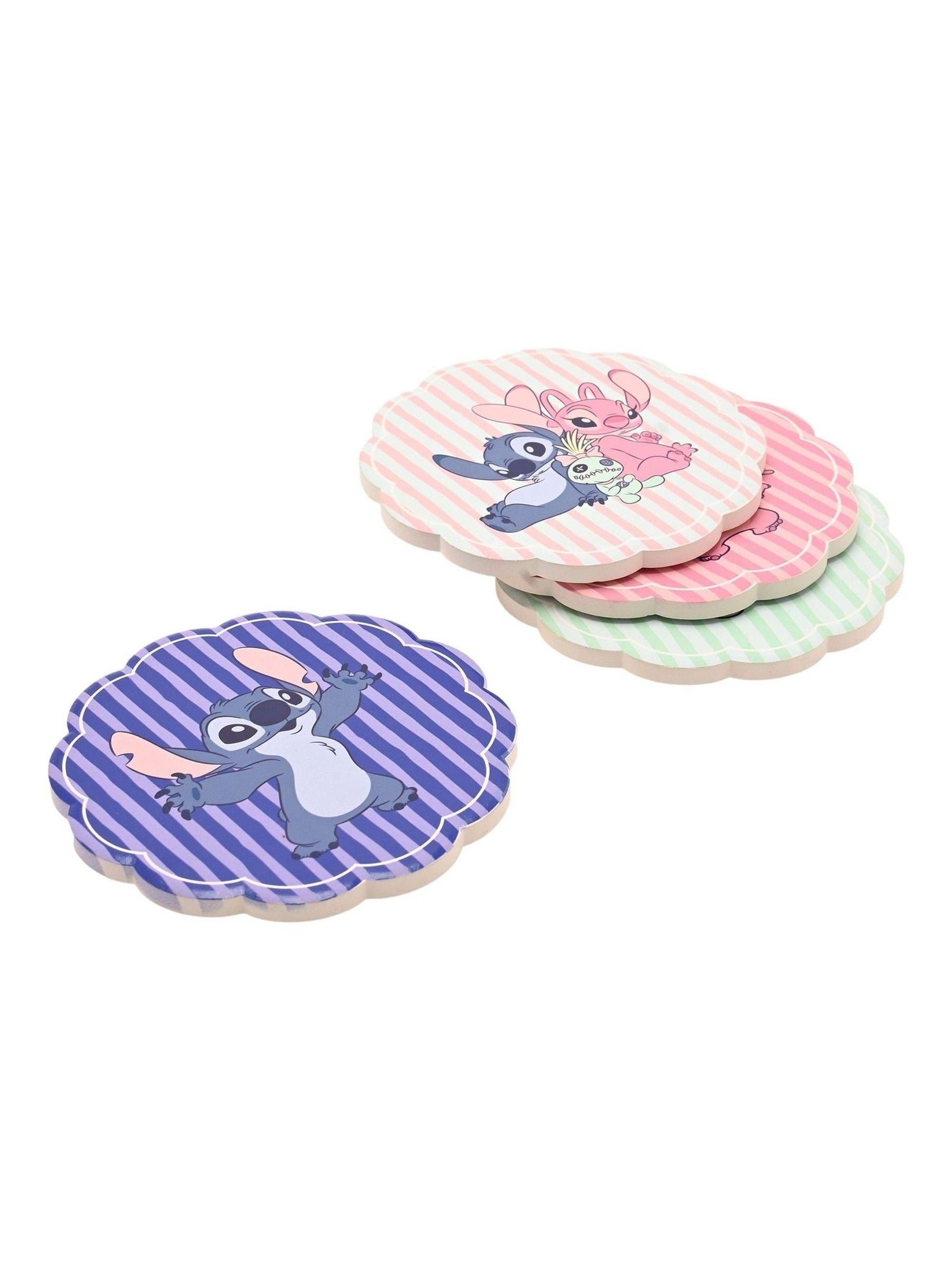 Widdop Disney Stitch ceramic coaster set of 4, imported from the UK