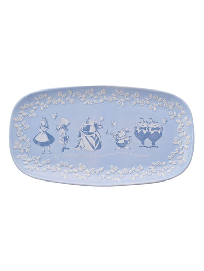 Next Widdop Blue Disney Alice In Wonderland Serving Plate- Buy online at McGrocer