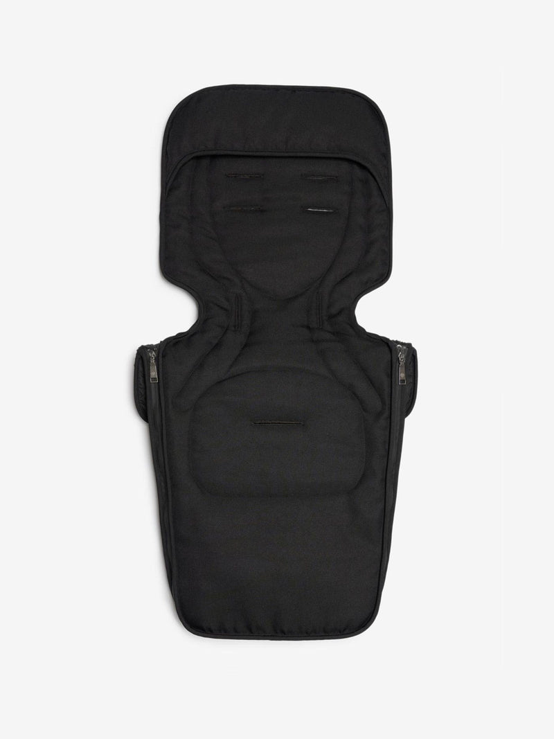 Tiba+Marl black buggy footmuff, imported from the UK