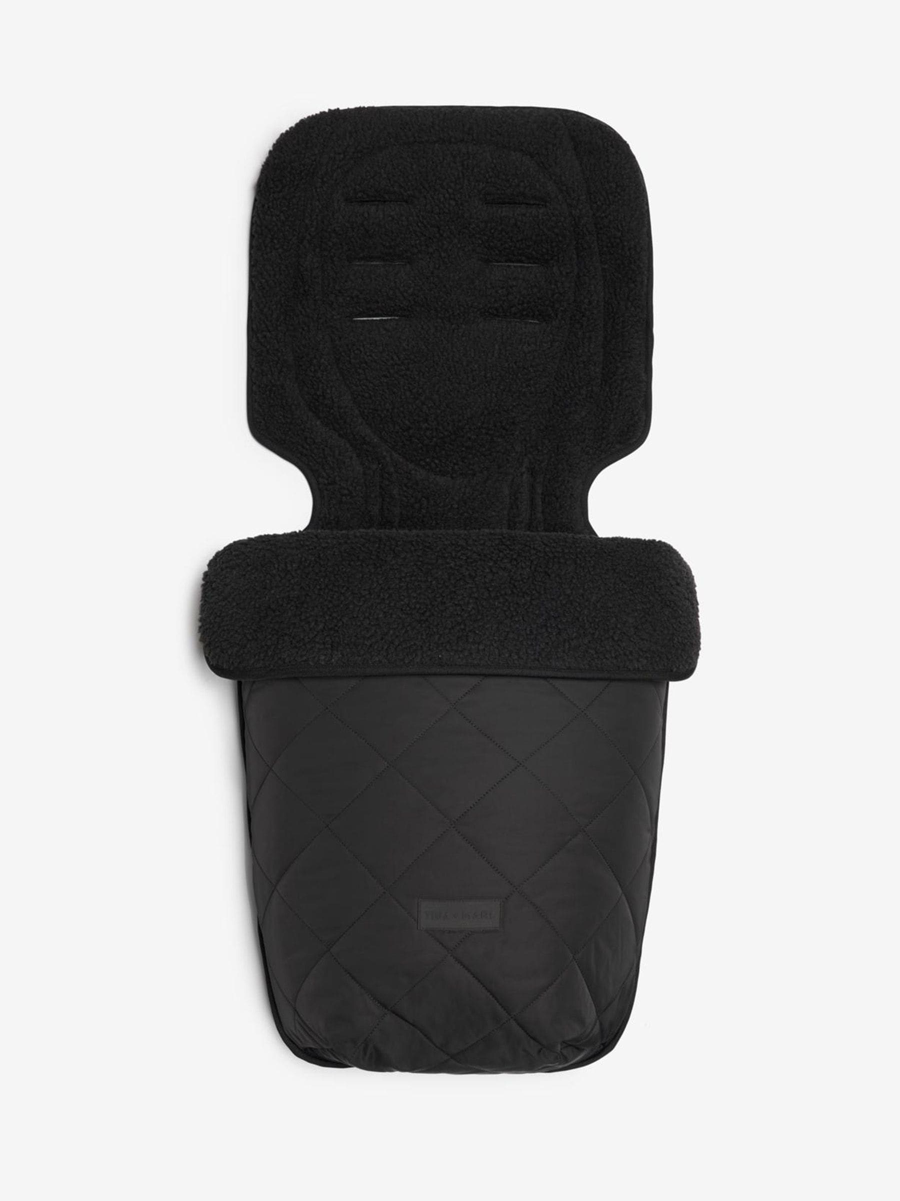 Tiba+Marl black buggy footmuff, imported from the UK