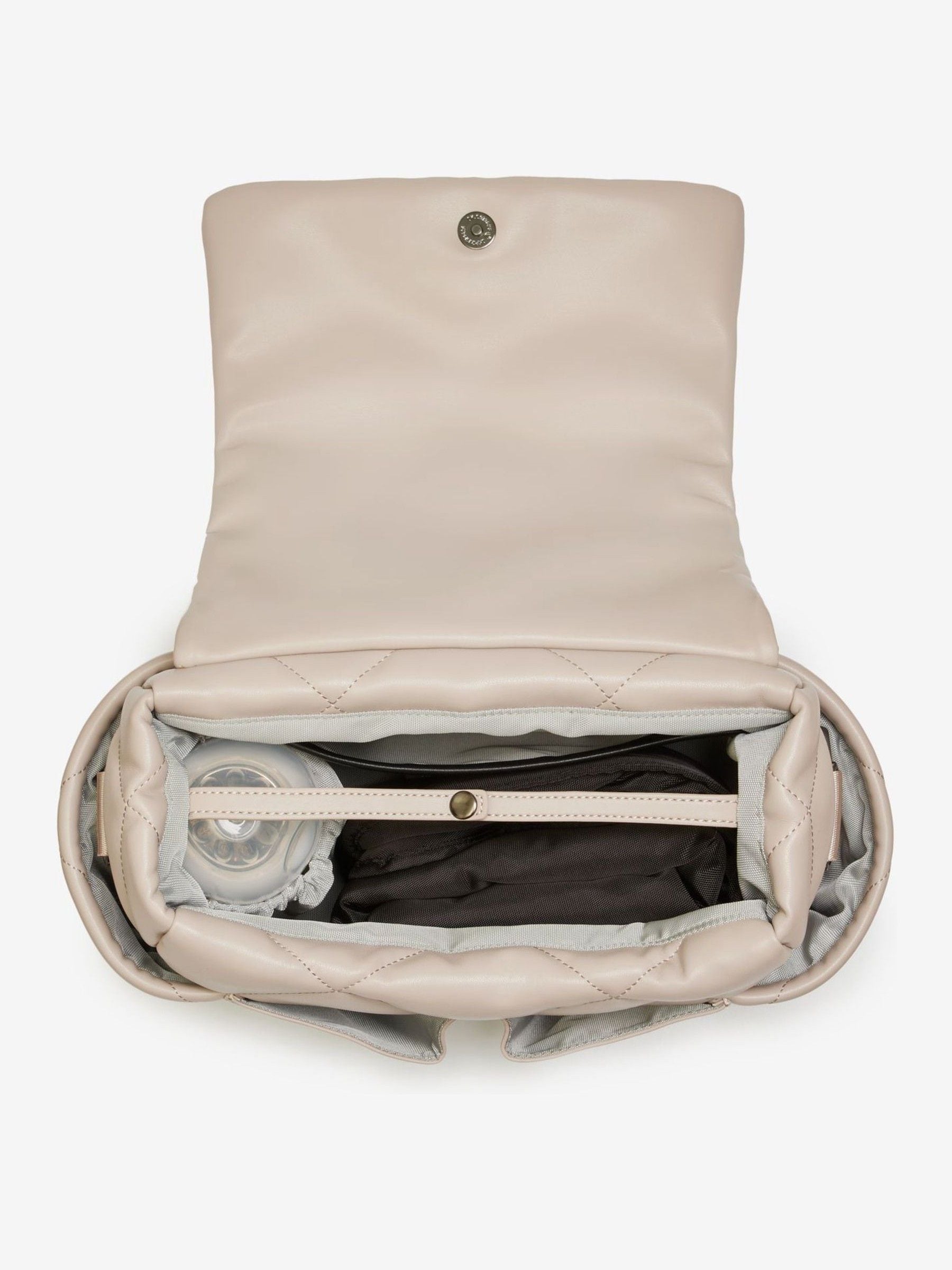 Tiba + Marl Nova cream compact changing bag - British product