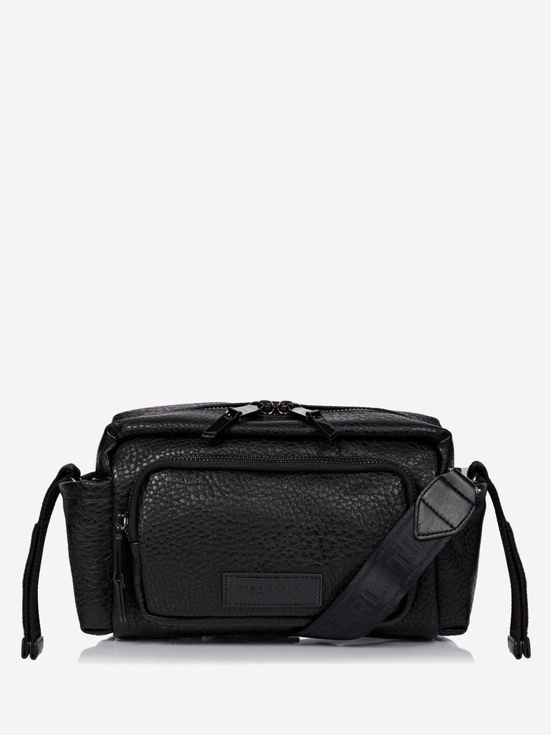 Tiba + Marl Black Inka stroller organiser 31cm wide - British product