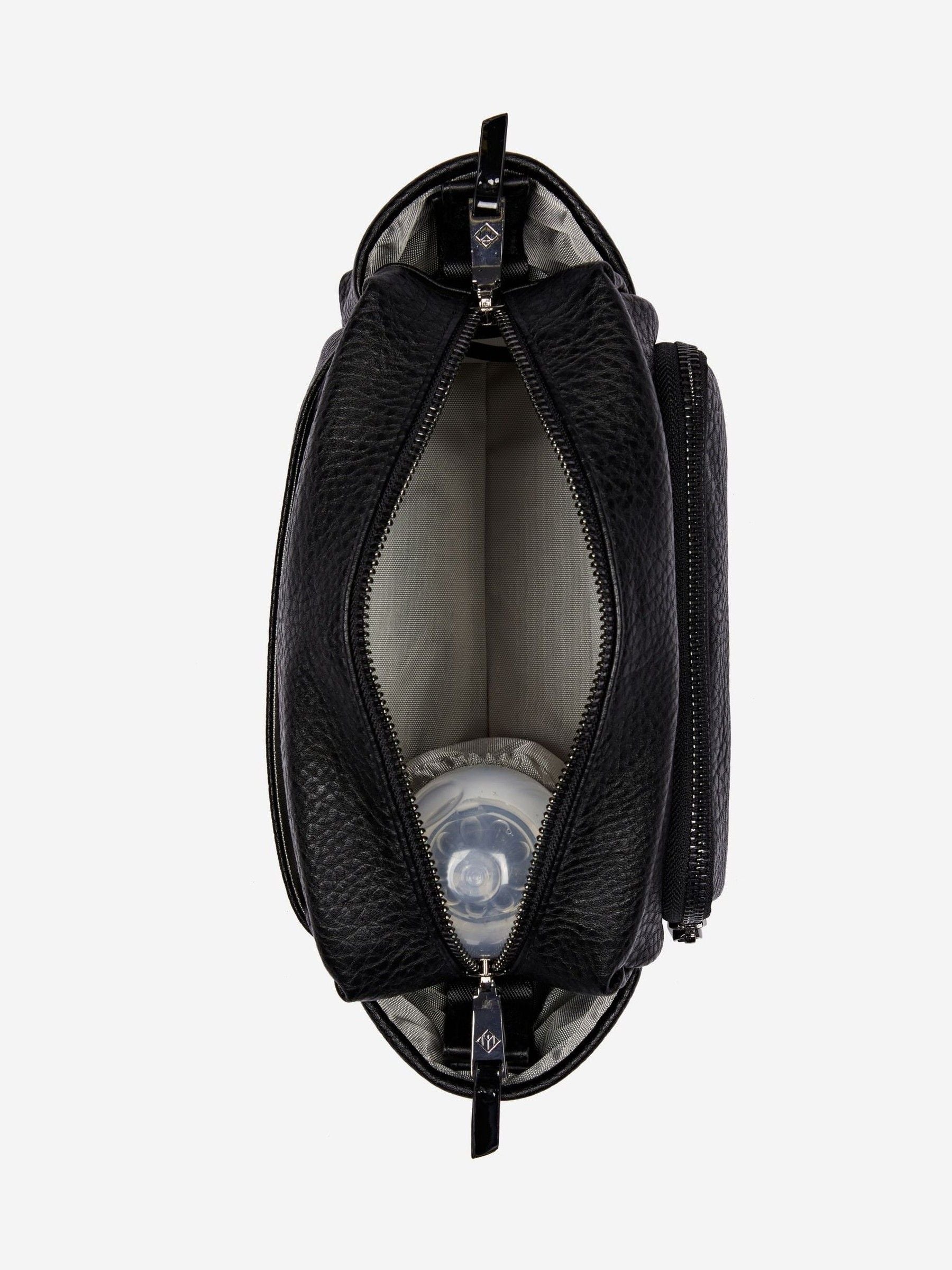 Tiba + Marl Black Inka stroller organiser 31cm wide - British product