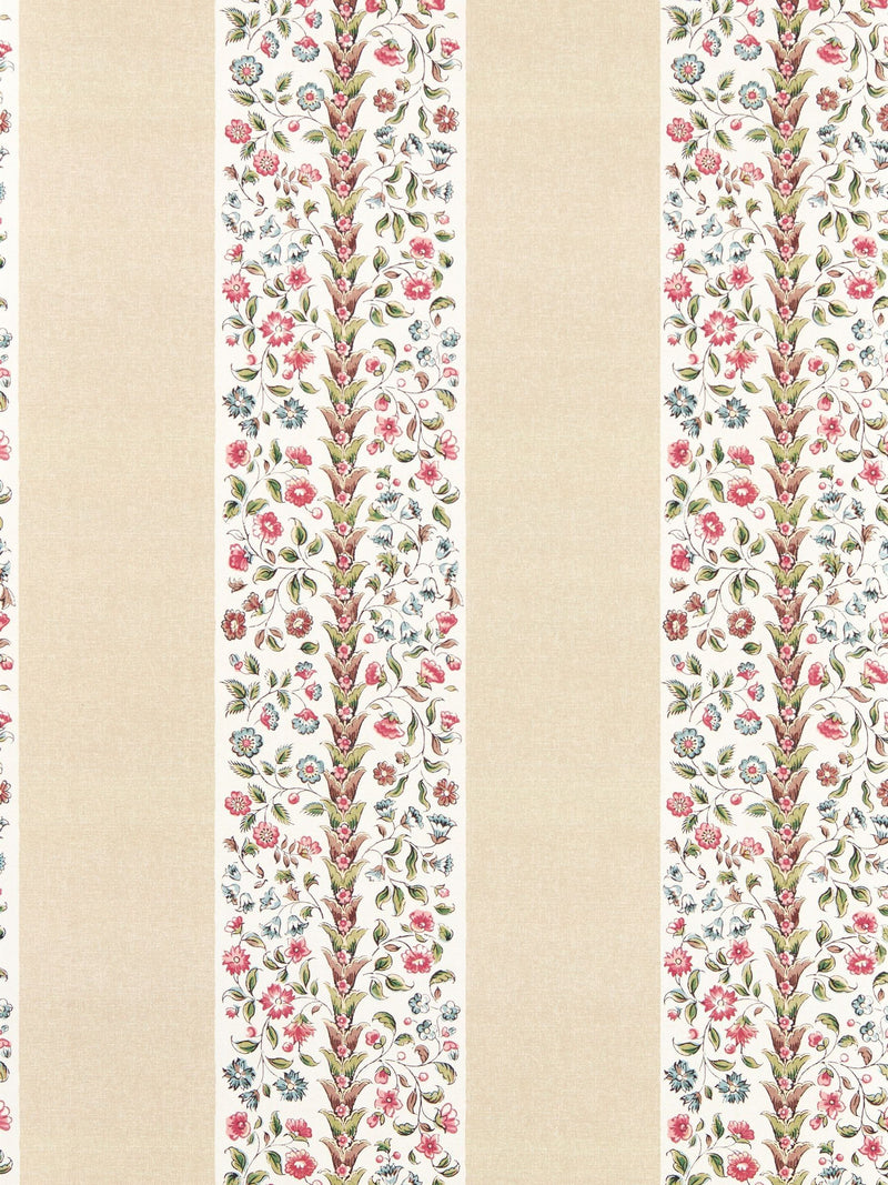 Sanderson wallpaper sample Pergola Stripe Parchment A4, UK version