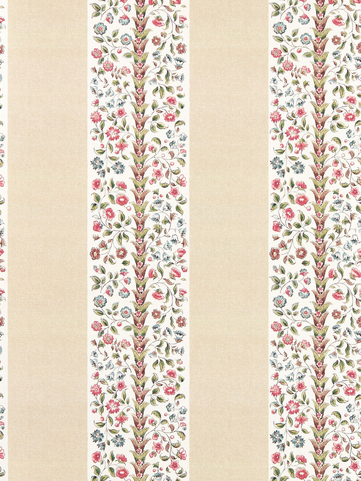 Sanderson wallpaper sample Pergola Stripe Parchment A4, UK version