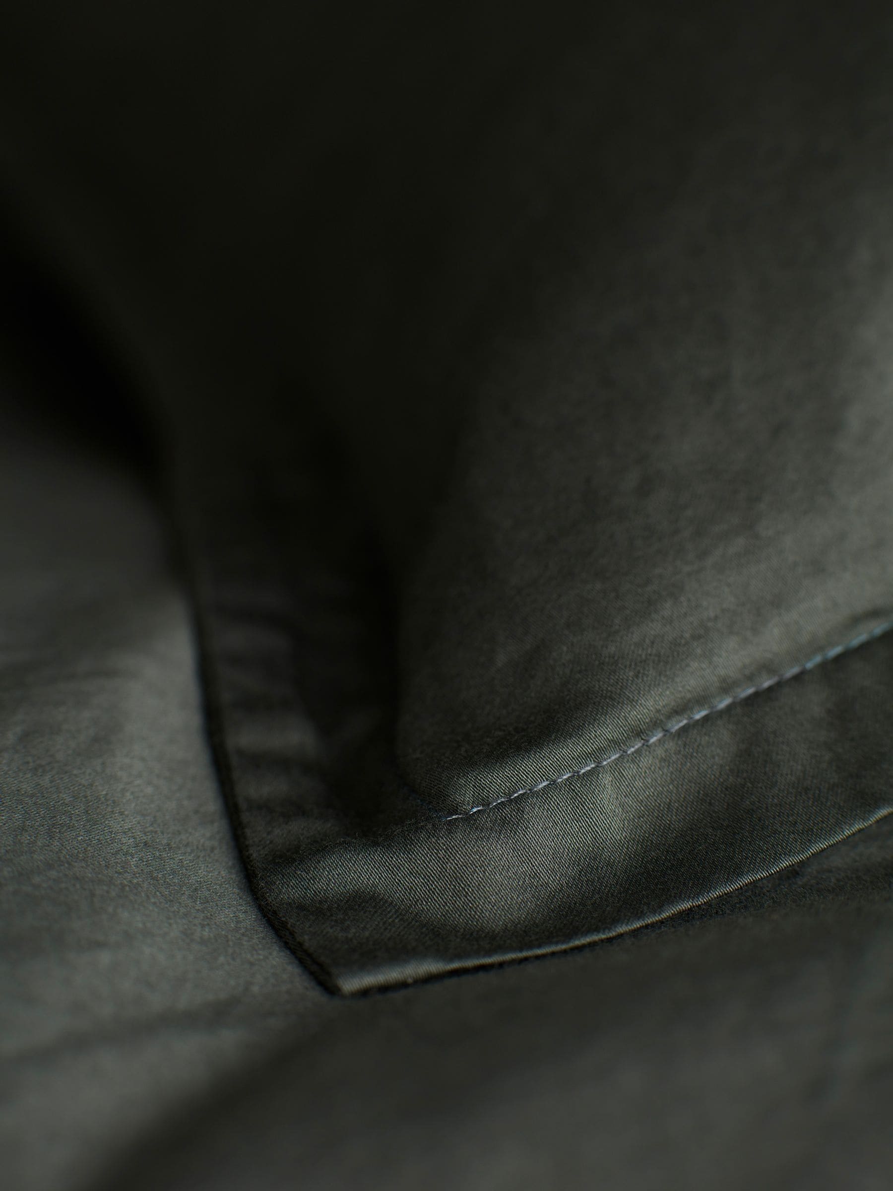 Secret Linen Store olive green supersoft pillowcase - British product