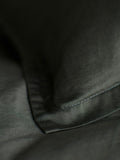 Secret Linen Store olive green supersoft pillowcase - British product