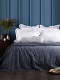 Secret Linen Store vintage rose quilted throw (British brand)
