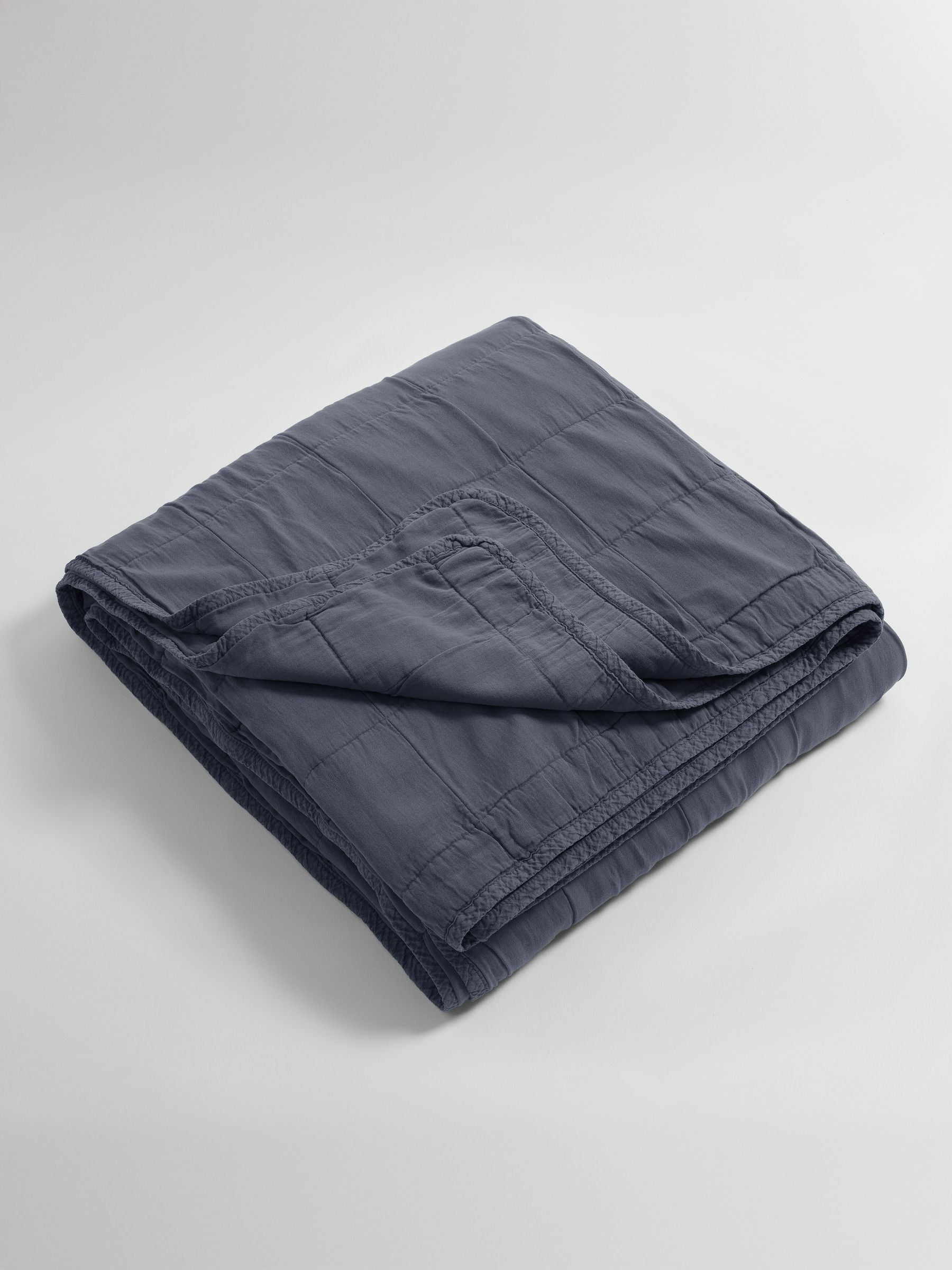 Secret Linen Store vintage rose quilted throw (British brand)