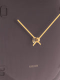 Karlsson wall clock Earth Brown Fuerte Dome 30.5cm, imported from the UK