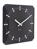 Karlsson Black Sucinto Dome Wall Clock