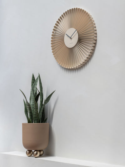 Next Karlsson Off White Cascara Wall Clock 50cm- Buy online at McGrocer