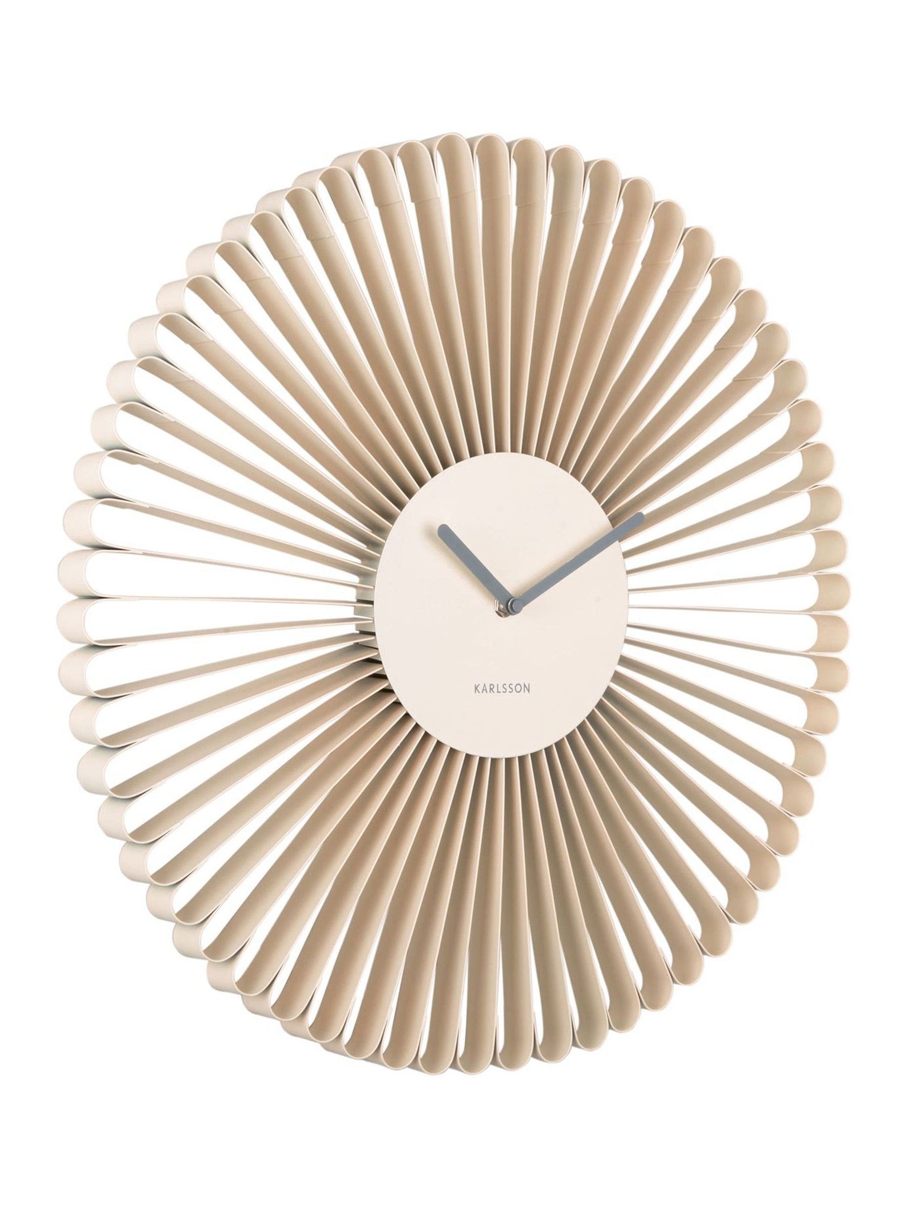 Karlsson wall clock off white Cascara 50cm, imported from the UK