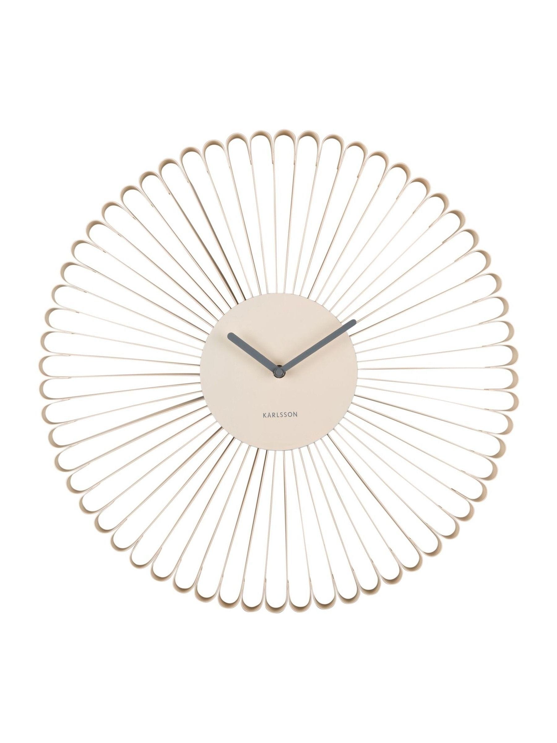 Karlsson wall clock off white Cascara 50cm, imported from the UK