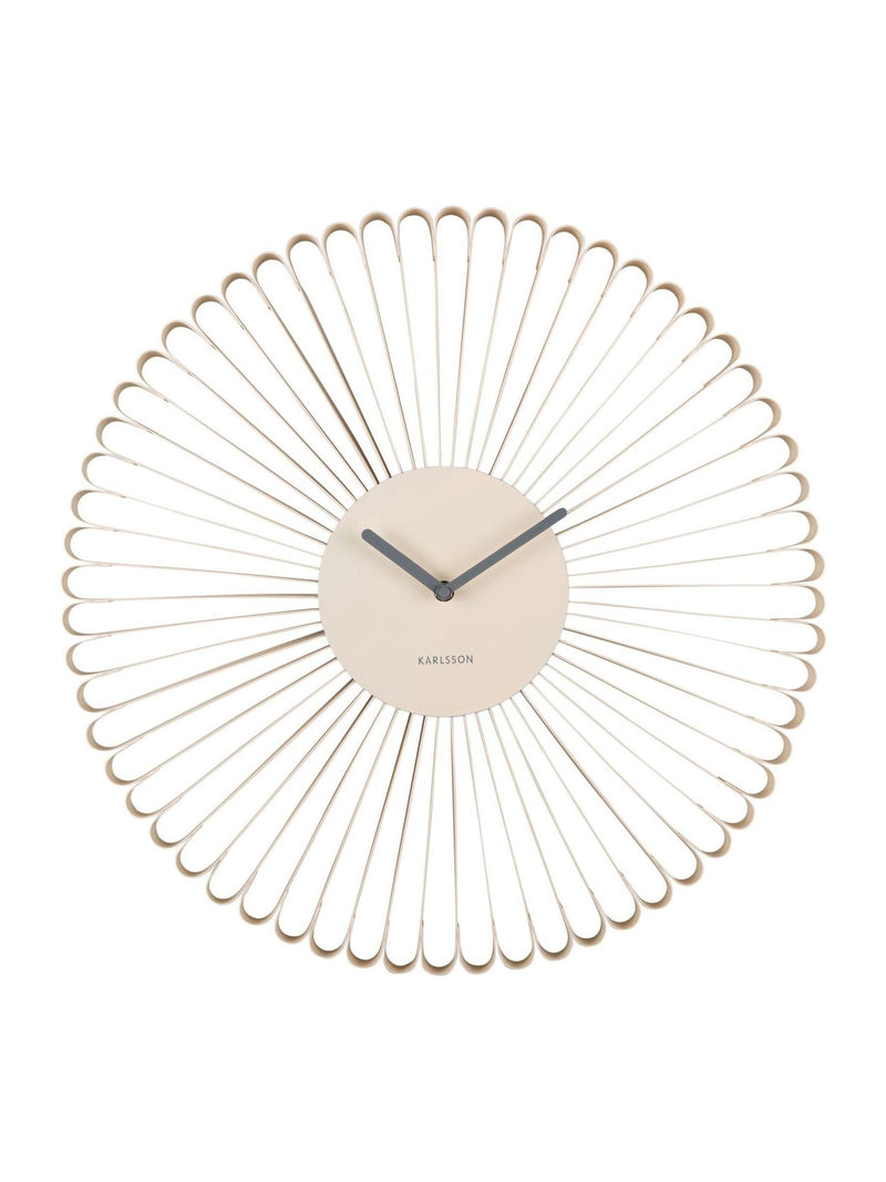 Karlsson wall clock off white Cascara 50cm, imported from the UK