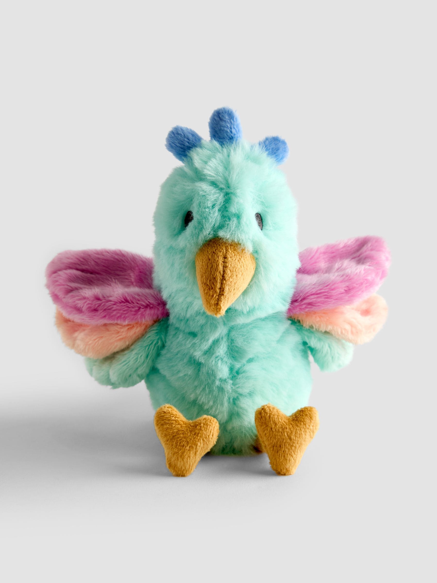 JoJo Maman Bébé Percy Parrot soft toy small (British brand)
