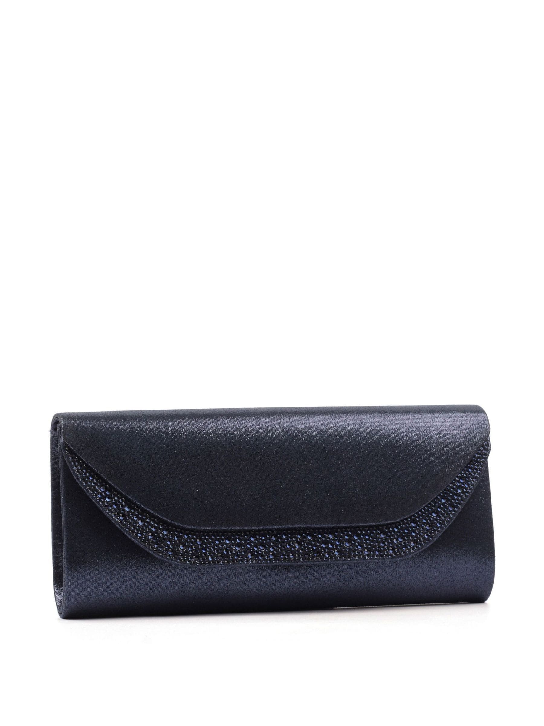 Lunar Blue Nancy Clutch with Detachable Strap