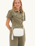 Apatchy White The Tassel Leather Cross-Body Bag