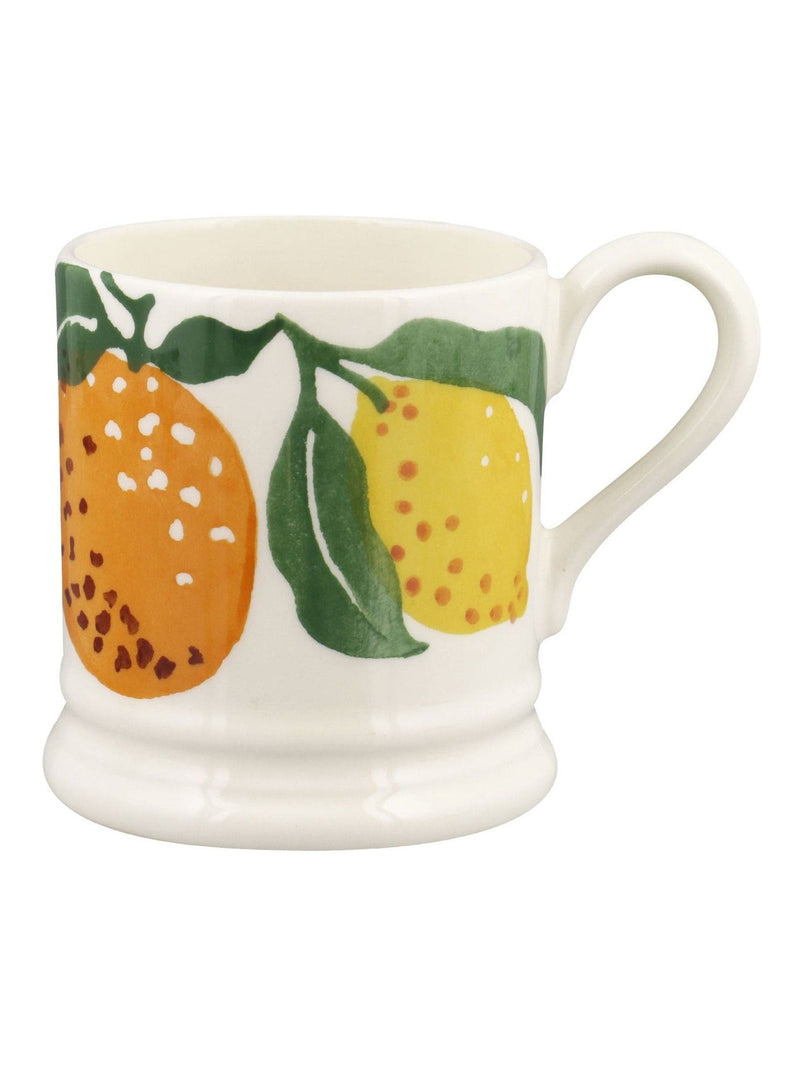 Emma Bridgewater oranges and lemons half pint mug, imported from the UK