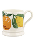 Emma Bridgewater oranges and lemons half pint mug, imported from the UK