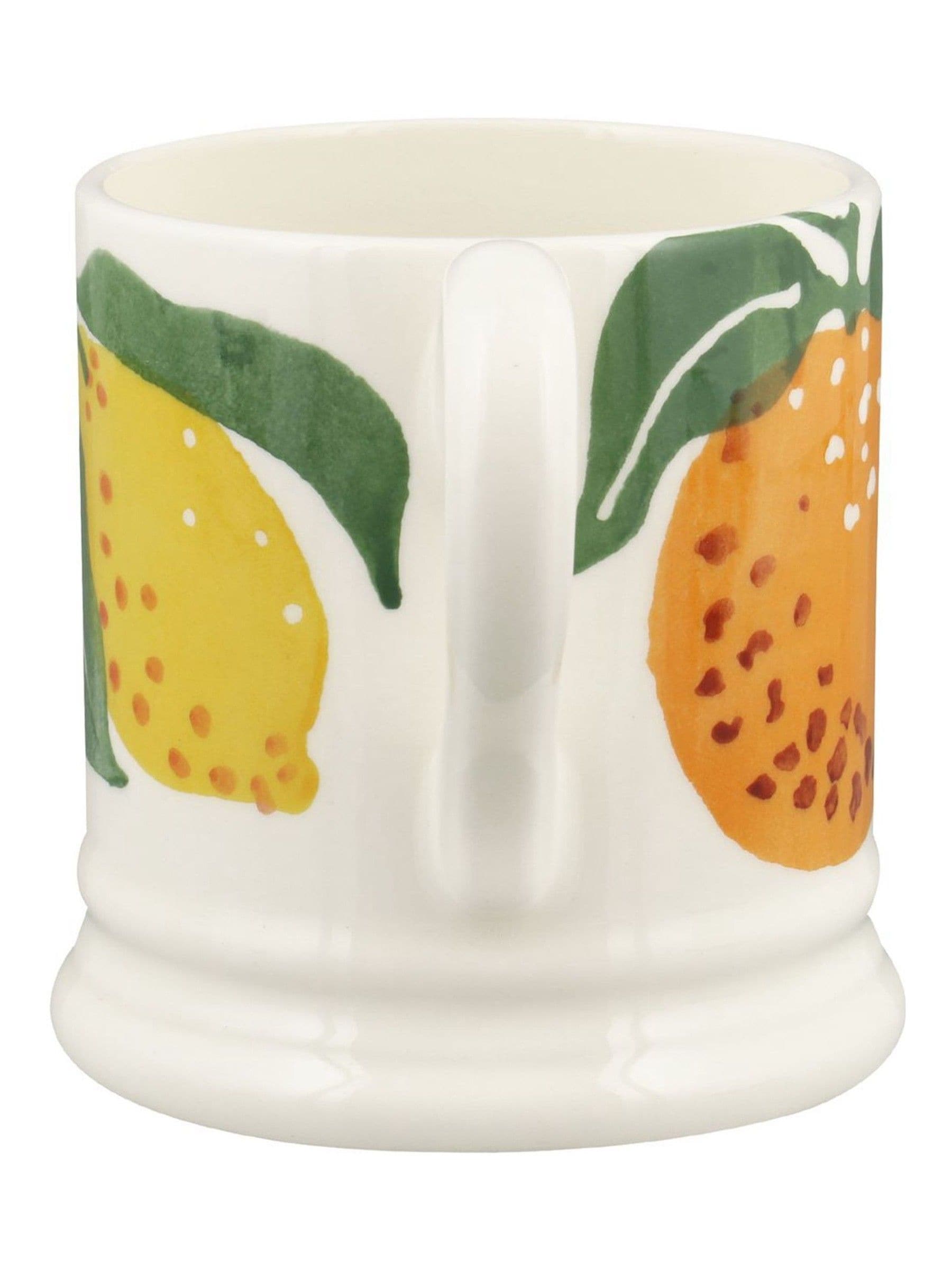 Emma Bridgewater oranges and lemons half pint mug, imported from the UK