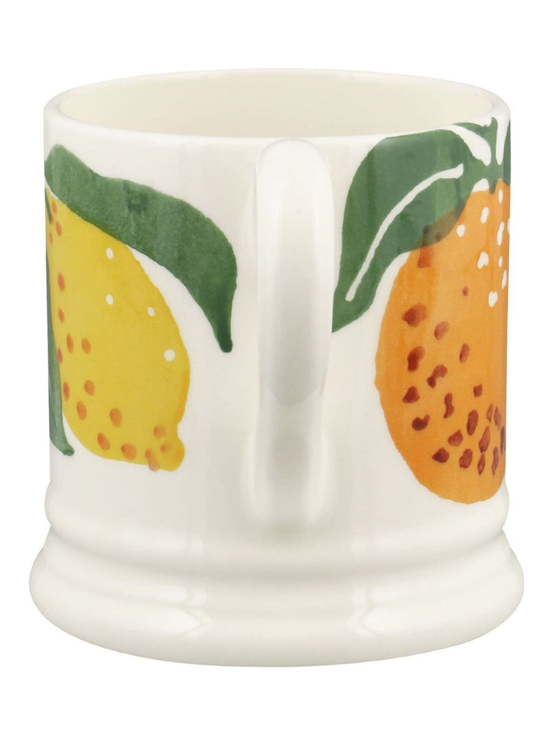 Emma Bridgewater oranges and lemons half pint mug, imported from the UK