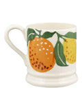Emma Bridgewater oranges and lemons half pint mug, imported from the UK