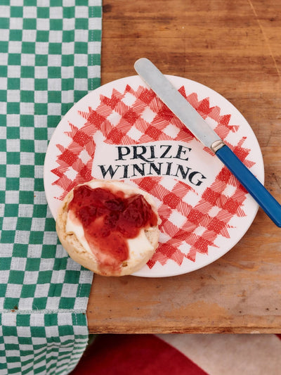 Next Emma Bridgewater Cream Small Gingham Side Plate 6.5 Inch- Buy online at McGrocer