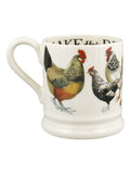 Emma Bridgewater Rise & Shine half pint mug, imported from the UK