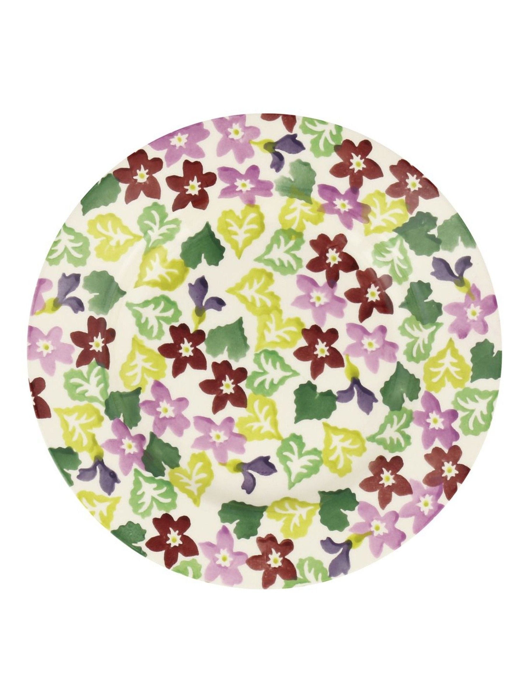 Emma Bridgewater Sweet Violets dinner plate 8.5 inch (British brand)