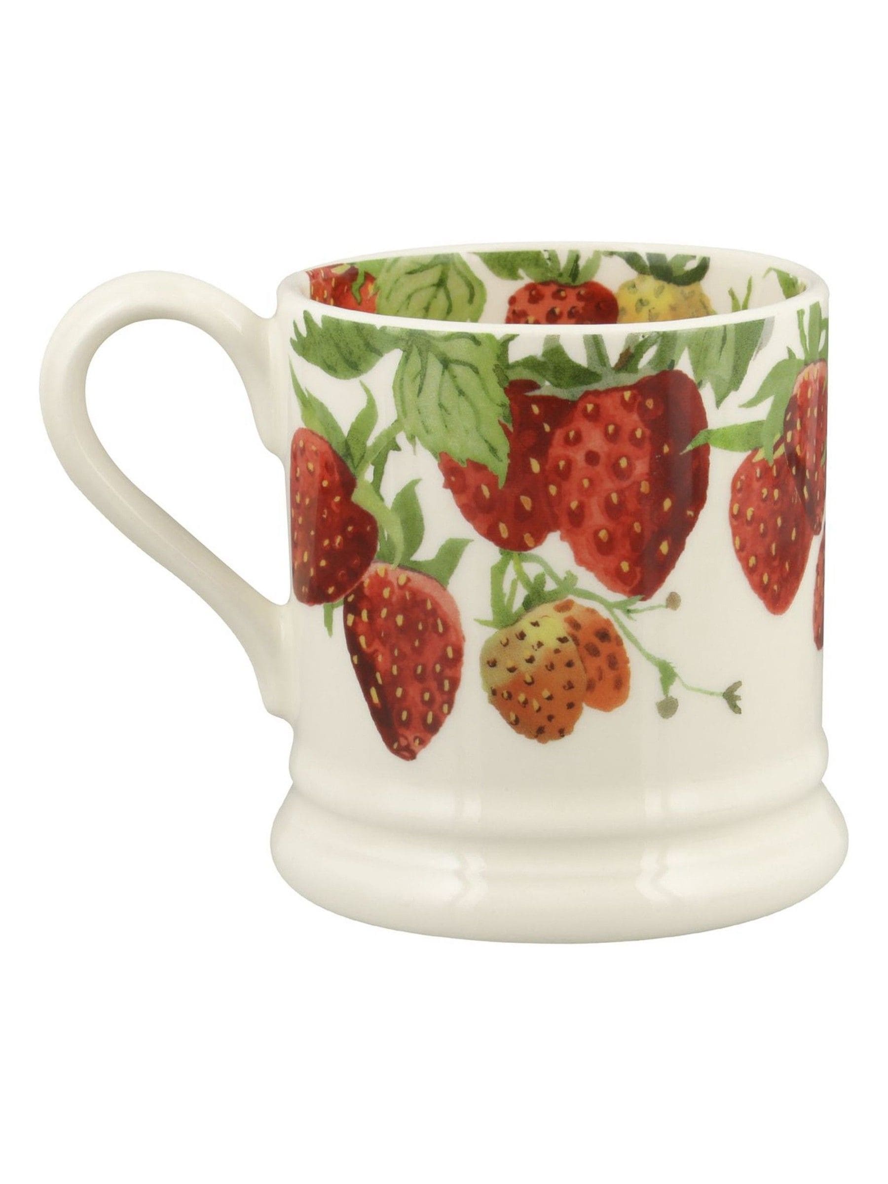 Emma Bridgewater cream strawberries mug half pint - British product