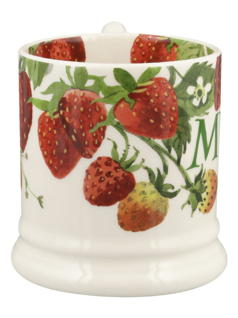 Emma Bridgewater cream strawberries mug half pint - British product