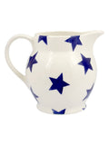 Emma Bridgewater Cream Blue Star 1/2 Pint Jug - British product