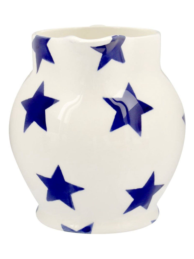 Emma Bridgewater Cream Blue Star 1/2 Pint Jug - British product