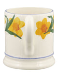 Emma Bridgewater cream windblown daffodils half pint mug (British brand)