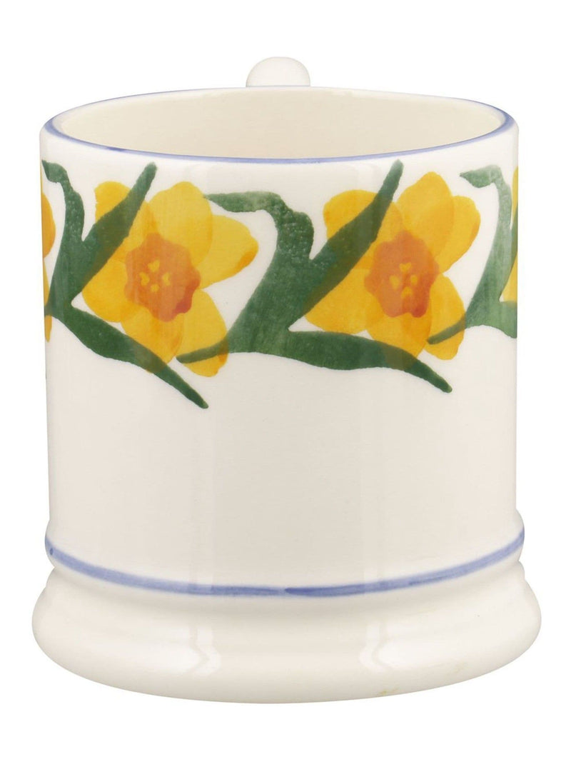 Emma Bridgewater cream windblown daffodils half pint mug (British brand)