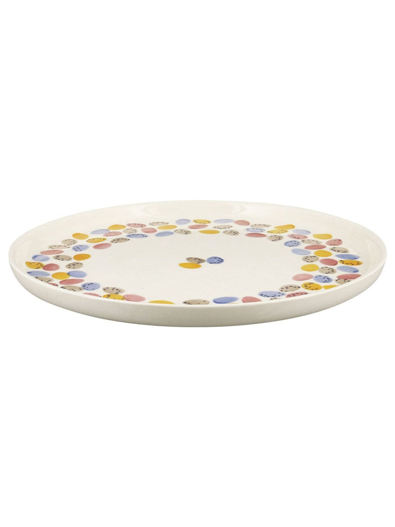 Emma Bridgewater Cream Mini Eggs flat serving plate 28cm (British brand)