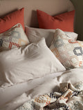 Secret Linen Store Henry brushed cotton pillowcase standard, UK version