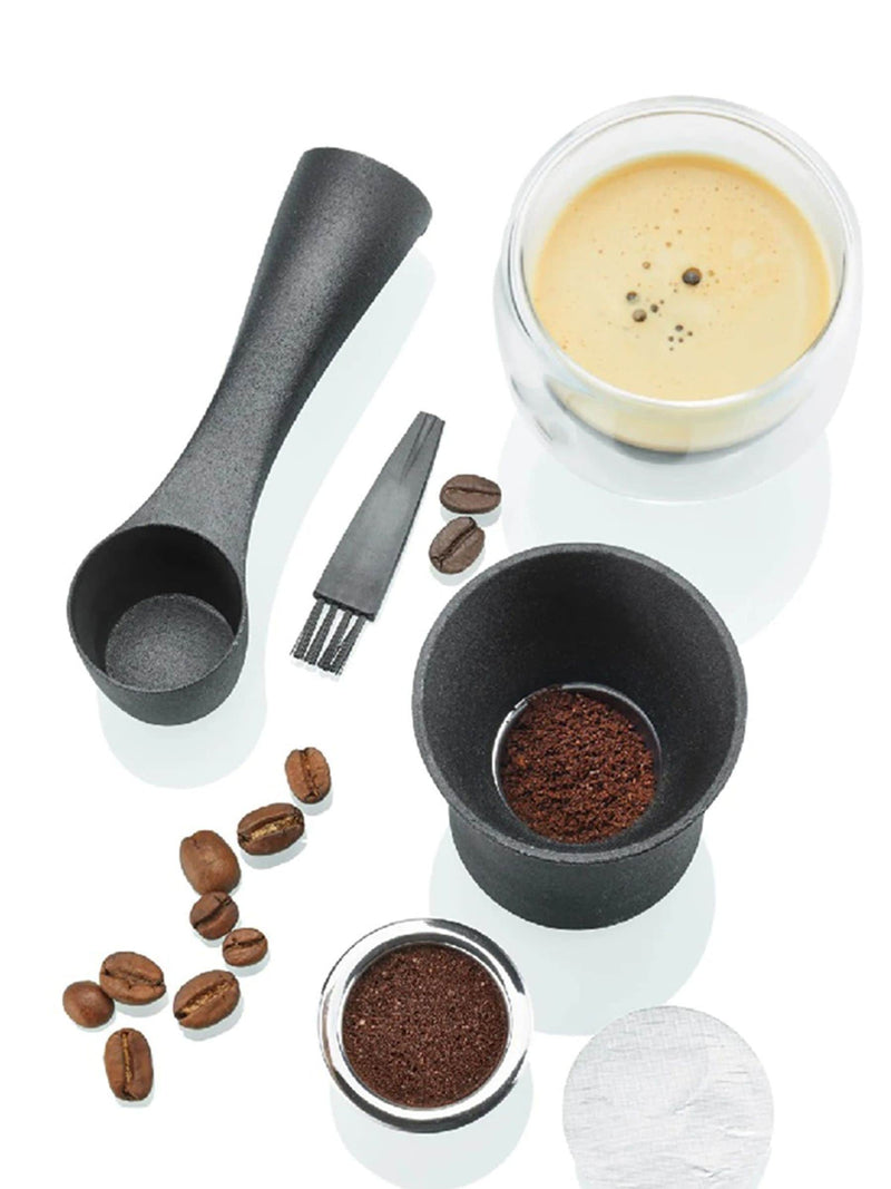 GEFU Conscio reusable coffee capsule set - British product